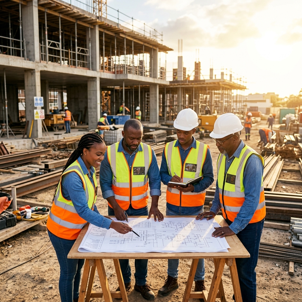 Professional electrical engineer team at Gloden Electricals Kenya