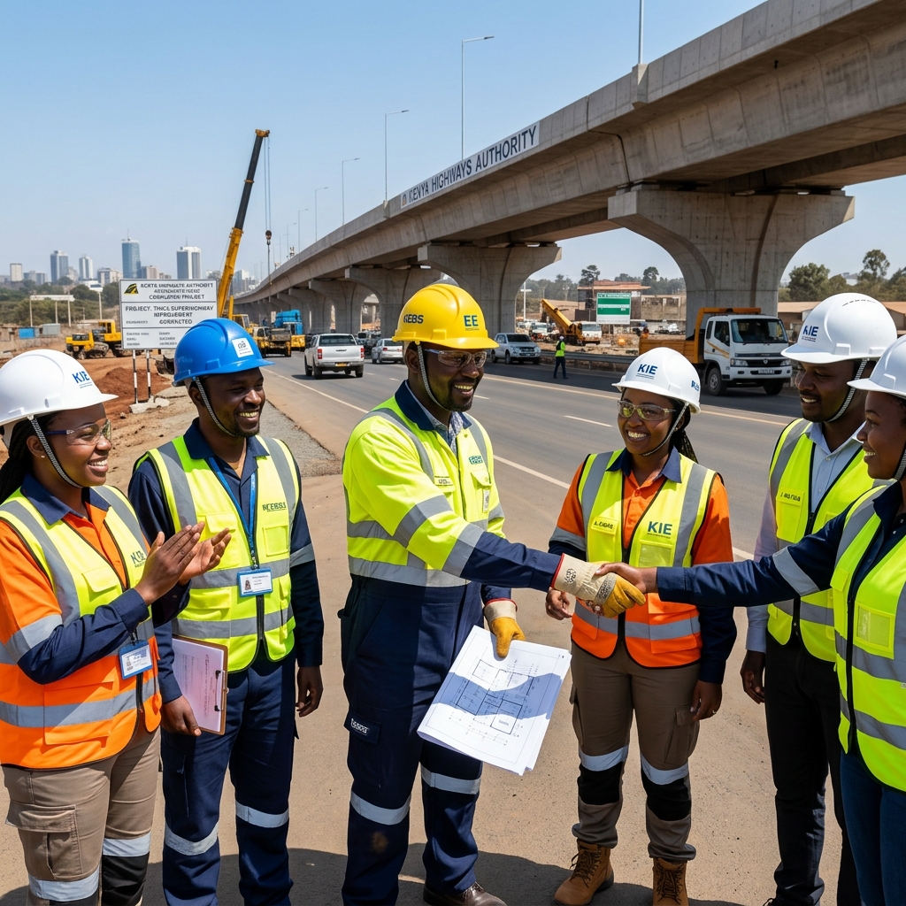 Professional electrical engineer team Gloden Electricals Kenya
